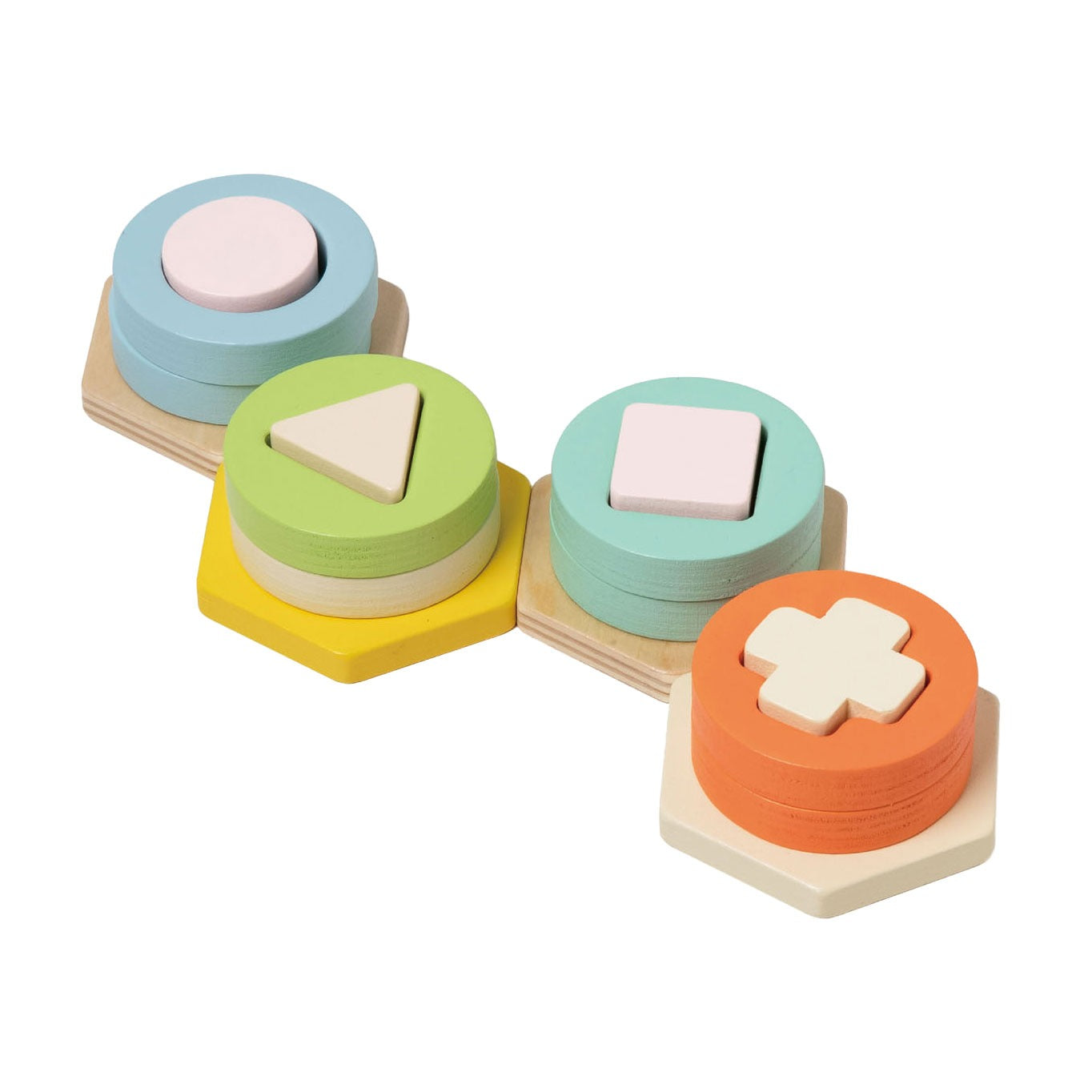 Houten Vormen Matchen Spel